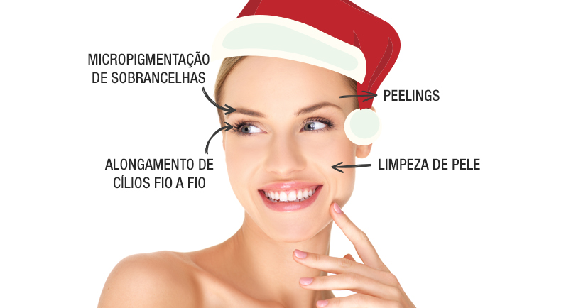 Estética rápida para você ficar linda no Natal
